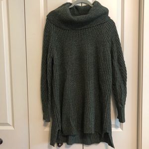 Turtleneck Sweater Dress